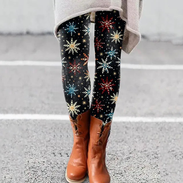 LOLLY - Leggings mit Weihnachtsmotiv
