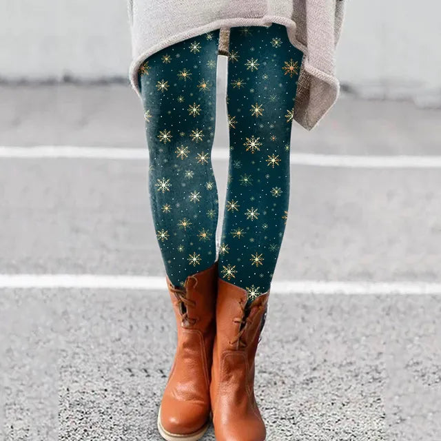 LOLLY - Leggings mit Weihnachtsmotiv
