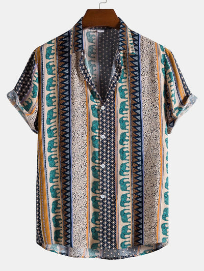Jakob - Leichtes Sommer Hemd im Vintage Look