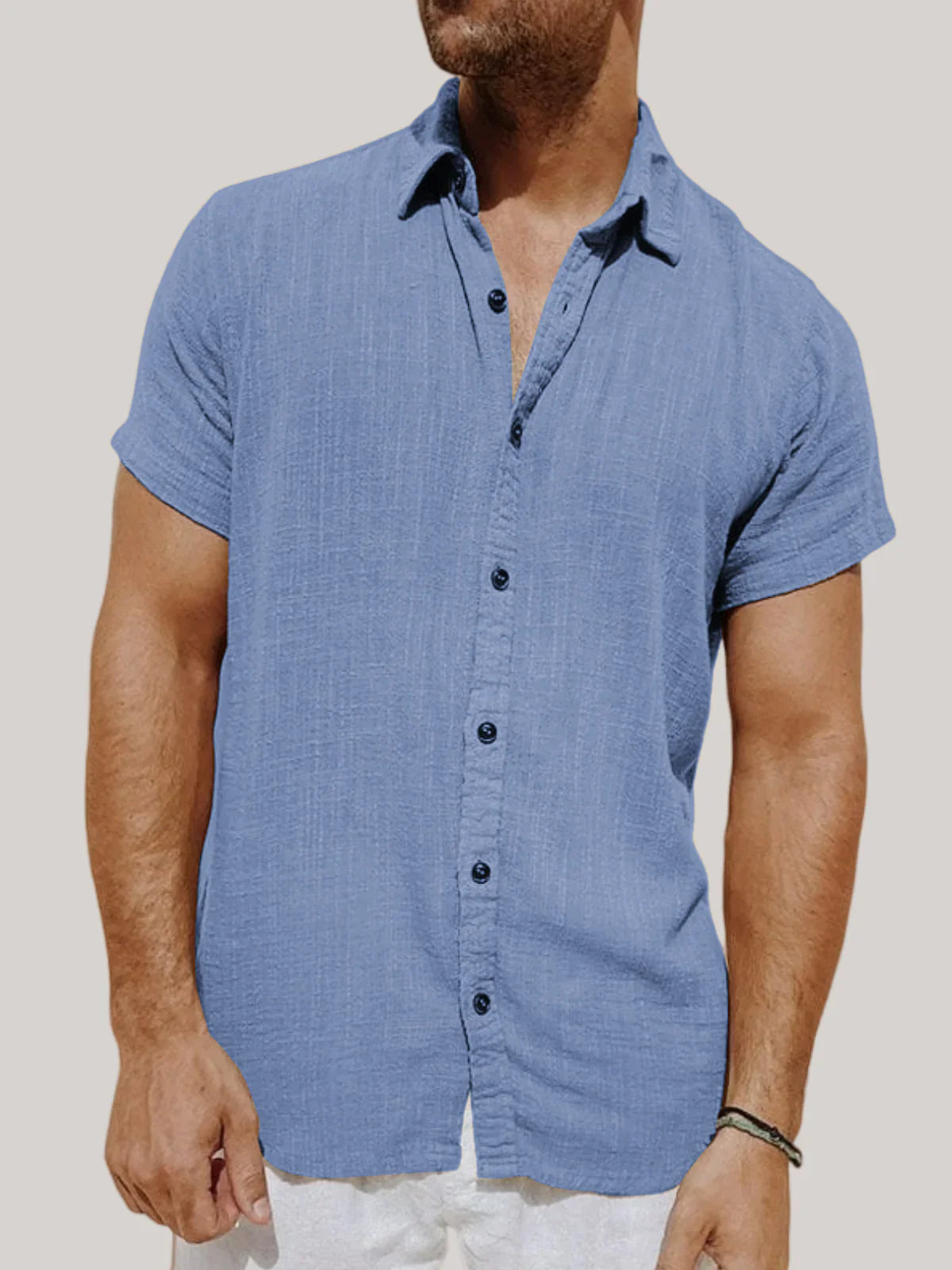 Oisin - Stylisches Leinen Hemd für Männer