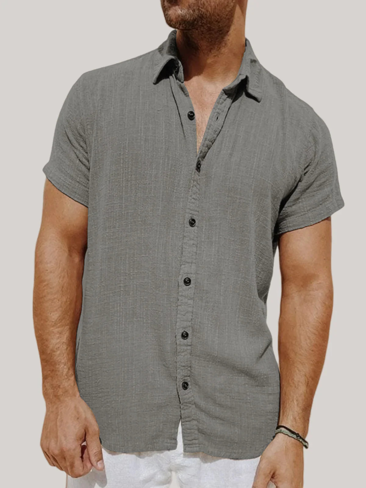 Oisin - Stylisches Leinen Hemd für Männer