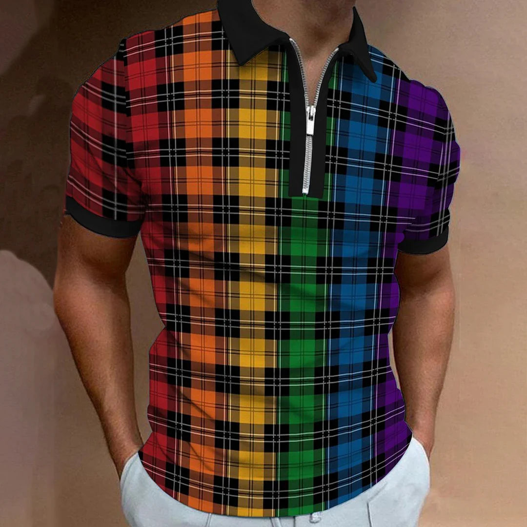 Lusha - Stylische Männer Polo Shirt für den Sommer