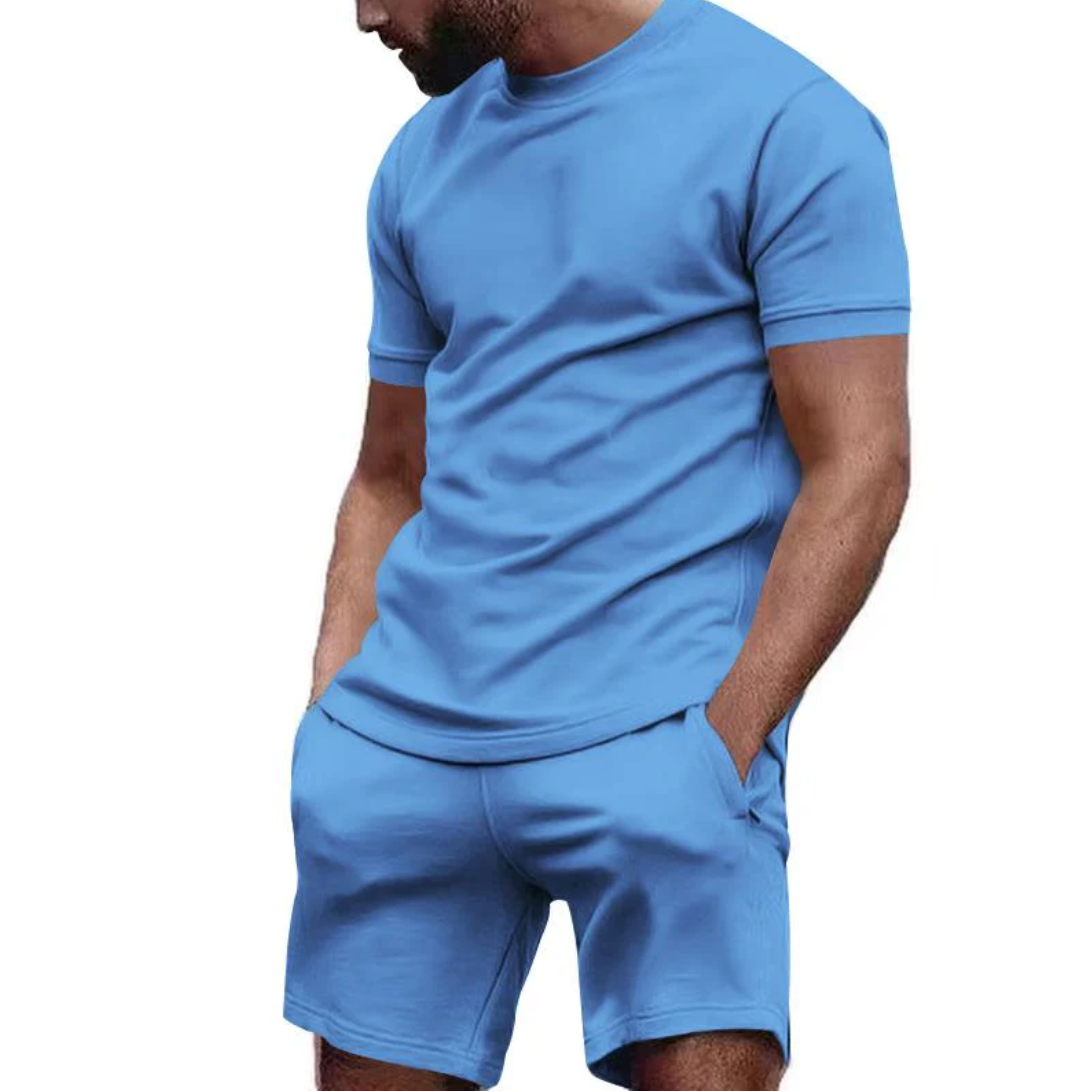 FLYNN - Das stylische Set aus Shirt und Shorts für Männer