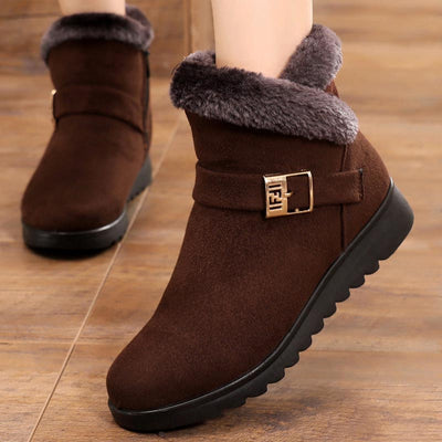 JENNI -  Stylische und bequeme Lederboots mit warmem Innenfutter