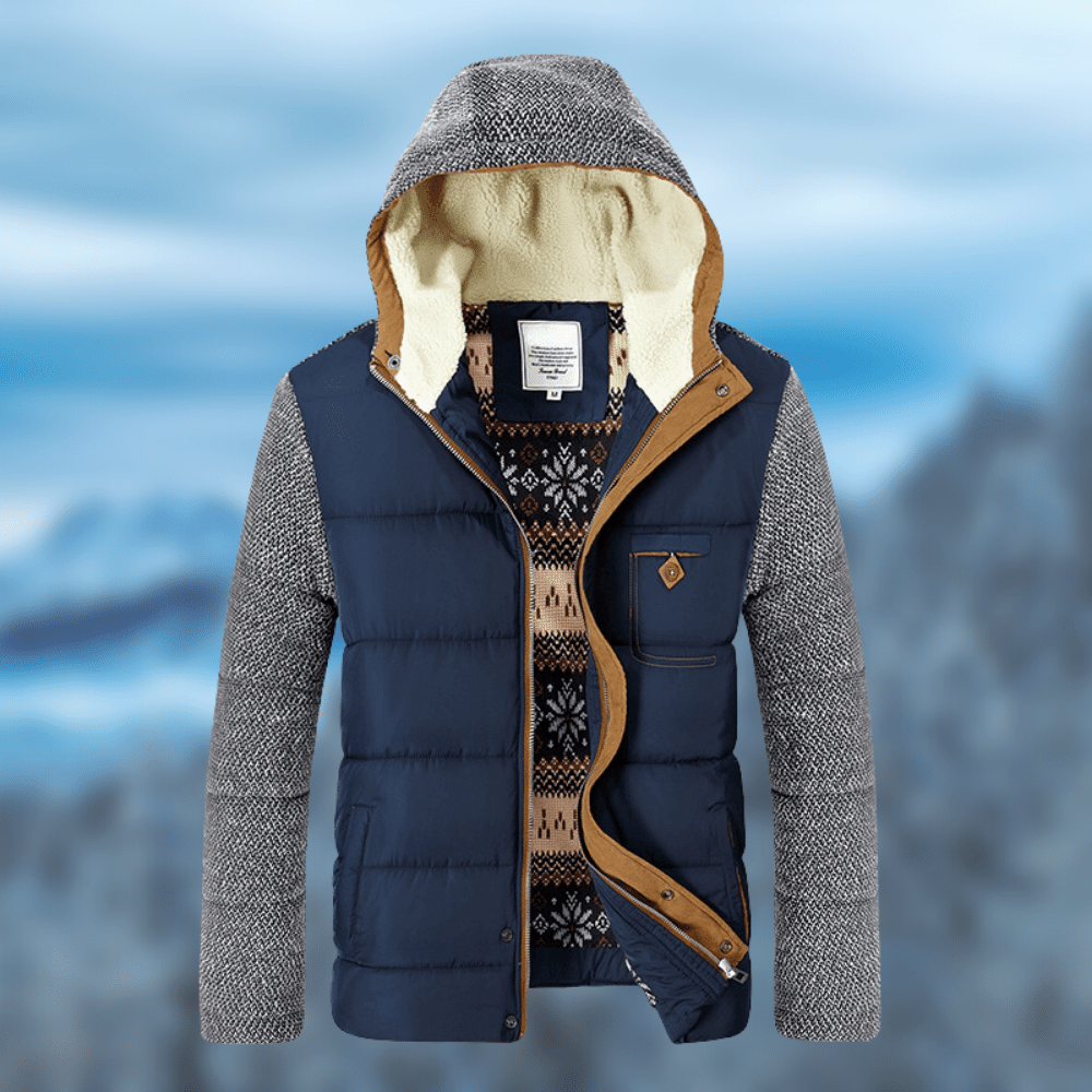 ARVID - Die elegante Jacke mit einzigartigem Innenprint