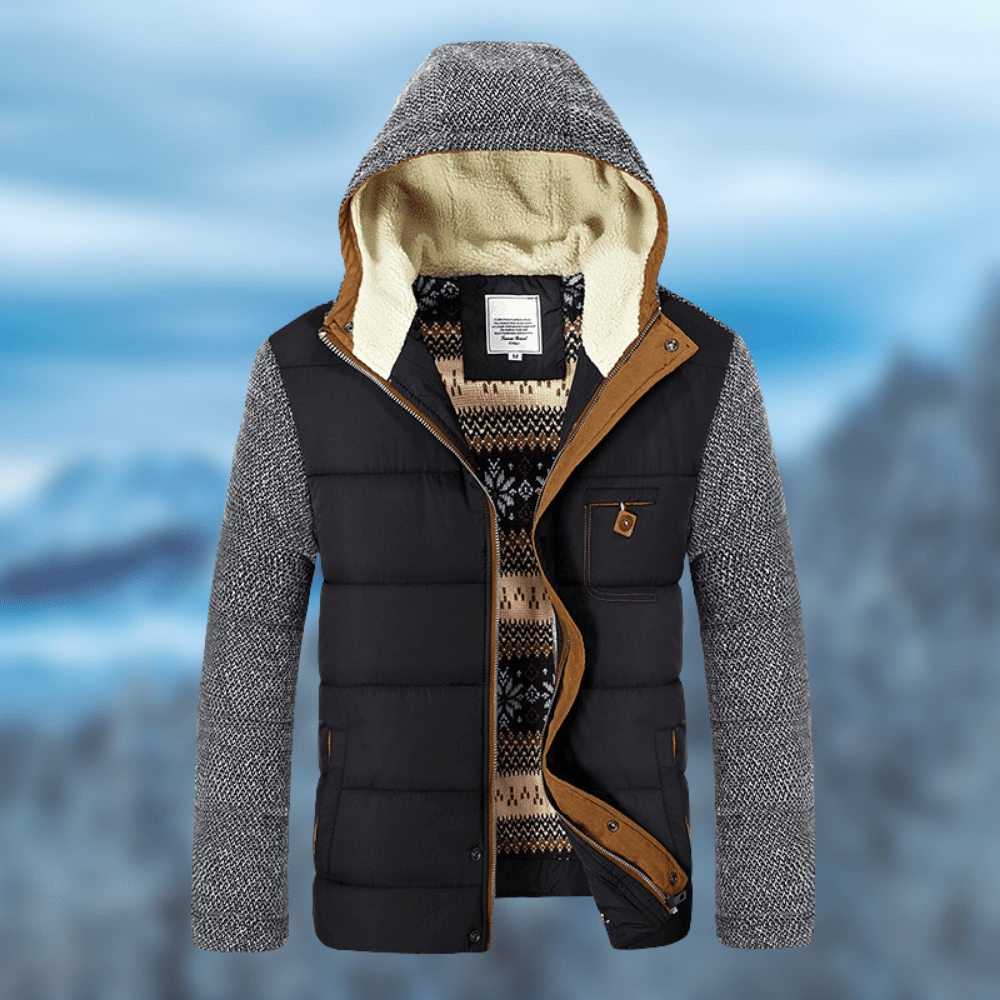 ARVID - Die elegante Jacke mit einzigartigem Innenprint