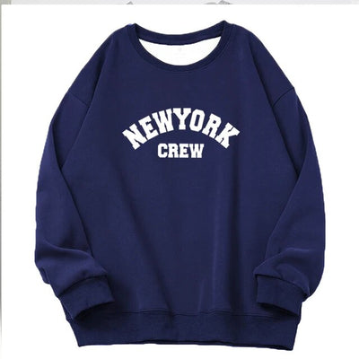 MACKENZIE - New York Langarm-Crew-Sweatshirt