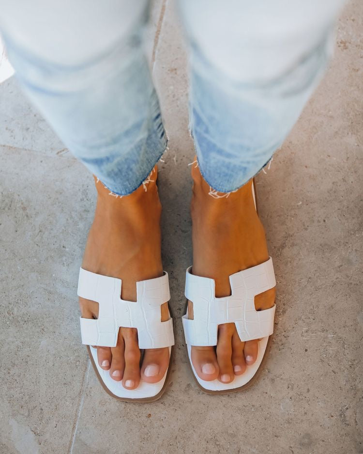 LEANA - Elegante und bequeme Slipper Sandalen für den Sommer