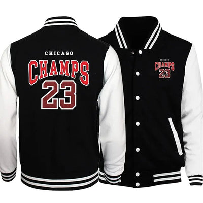 JORDAN- Retro Loose Fitting Letter Herrenjacke