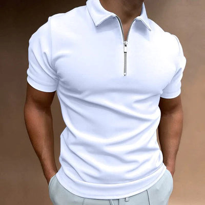 DANIELO's POLO - Lässiges Herren-Poloshirt mit Reißverschluss