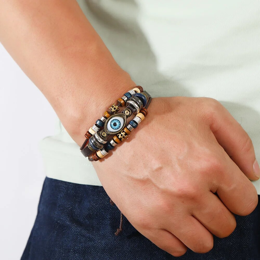 ROSCO - Vintage böhmischen handgemachte Armband für Männer