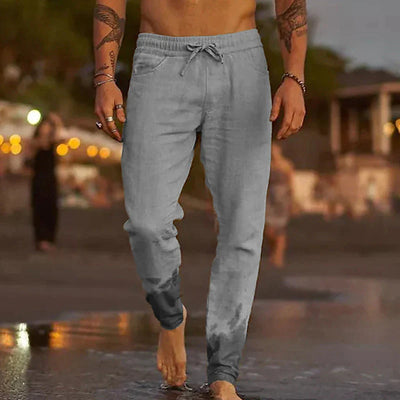MAIKO - Lässige Leinen Hose für Männer